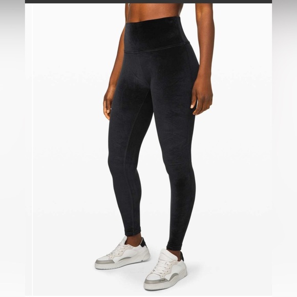Lululemon Wunder Lounge High-Rise Tight 28" Velvet Black - Picture 1 of 5